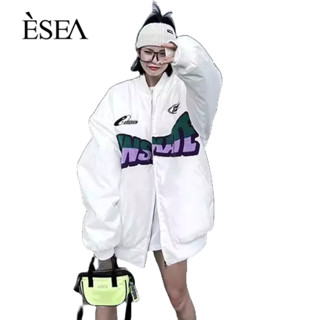 ESEA แจ๊กเก็ตผู้ชาย: สไตล์ INS ใหม่สไตล์ยุโรปและอเมริกาเย็บปักถักร้อยย้อนยุคแบรนด์แฟชั่นยอดนิยมแจ็คเก็ตแฟชั่นผู้ชายบาง ๆ