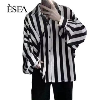 ESEA เสื้อเชิ้ตผู้ชาย, เทรนด์ธุรกิจสไตล์ญี่ปุ่นและเกาหลี, เสื้อเชิ้ตลําลองลายทาง