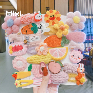 MIXI【set】กิ๊บเด็ก กิ๊บการ์ตูน กิ๊บตุ๊กตา เครื่องประดับผมเด็กผู้หญิง