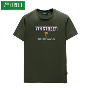 7th Street (ของแท้) เสื้อยืด มี 2XL,3XL รุ่น JDT007