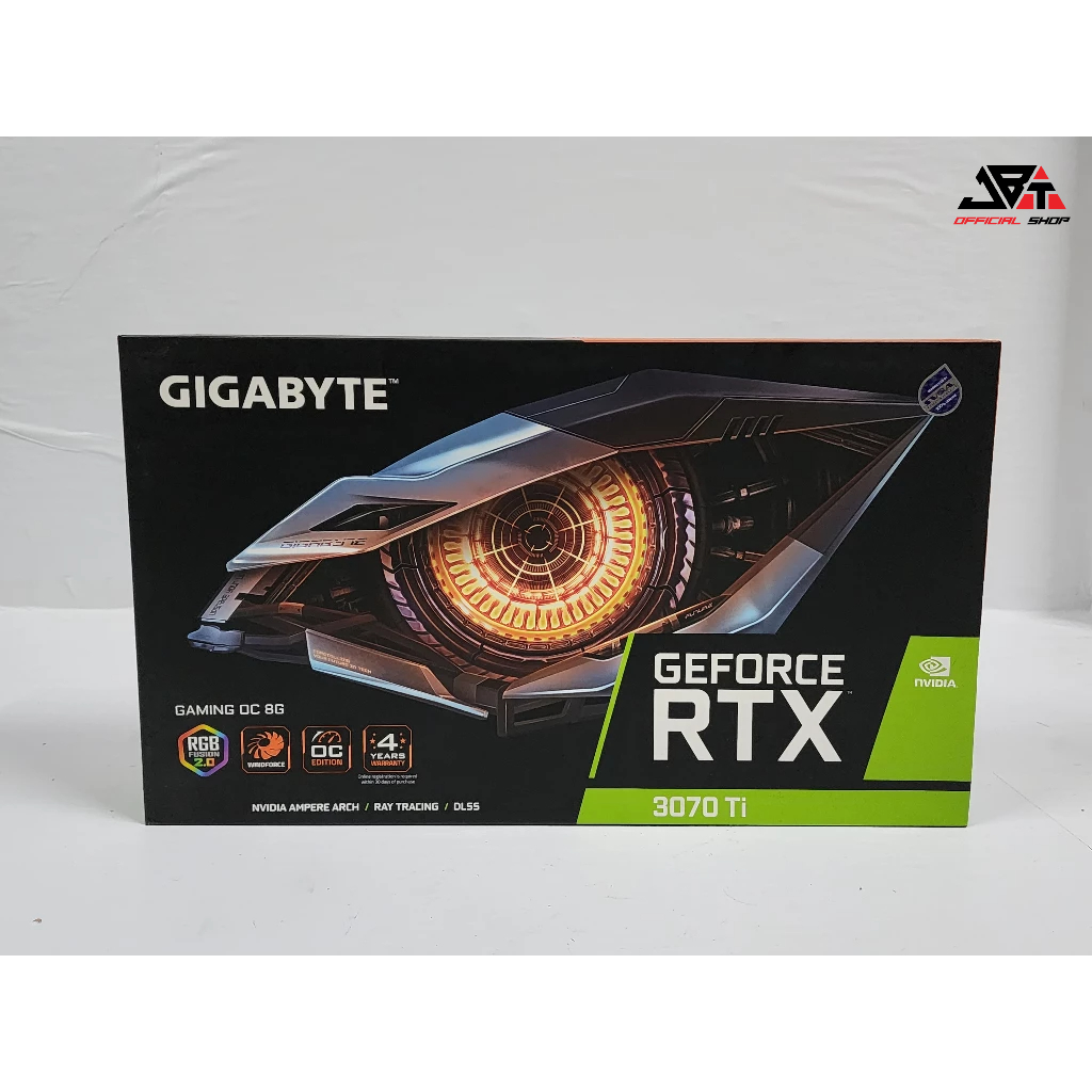 (การ์ดจอ) GIGABYTE GEFORCE RTX 3070 TI GAMING OC 8G - 8GB GDDR6X [LHR] มือสอง