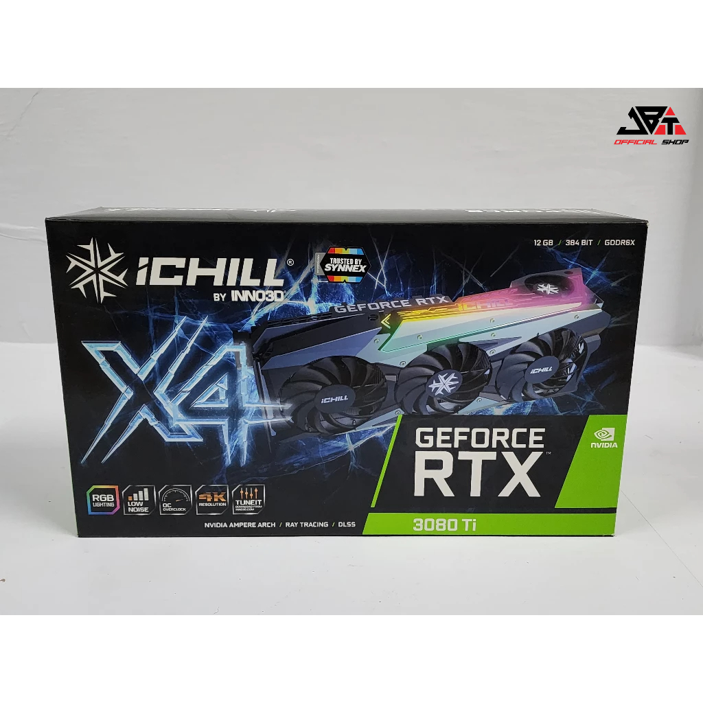 (การ์ดจอ) INNO3D RTX3080TI ICHILL X4 12G DDR6X มือสอง