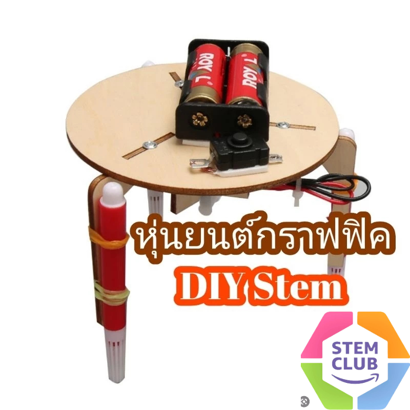 สิ่งประดิษฐ์ การทดลองวิทย์ หุ่นยนต์กราฟฟิค การทดลองวิทยาศาสตร์แบบจำลองการทำงานของหุ่นยนต์**พร้อมส่ง**