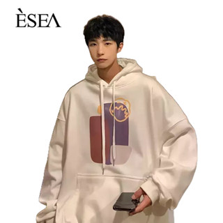 ESEA เสื้อกันหนาวผู้ชายแฟชั่นฤดูใบไม้ผลิฤดูใบไม้ร่วงพิมพ์ป๊อปแบรนด์กีฬาเสื้อกันหนาวแฟชั่นผู้ชาย