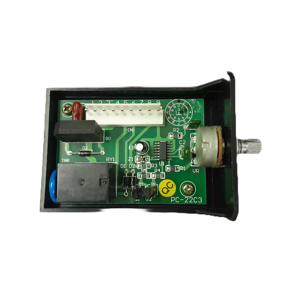 แผงฟีด ปรับความยาวสายรัด (TIMER PC22) สำหรับเครื่องรัดกล่อง CHALI รุ่น JN-740, JN-600, JN-740DH