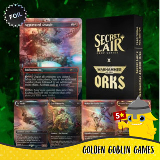 Secret Lair Drop Series: Warhammer 40,000: Orks (Traditional Foil Edition)