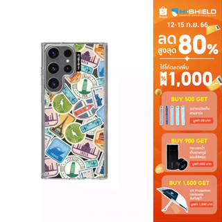 [S23ultra][S22ultra] HI-SHIELD Stylish เคสใสกันกระแทก Samsung S22ultra รุ่น Stamp1