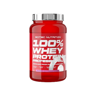 SCITEC NUTRITION Whey Protein , เวย์โปรตีน (100%Whey Protein Strawberry White Chocolate 920g) เวย์โปรตีนสูตรเพิ่ม