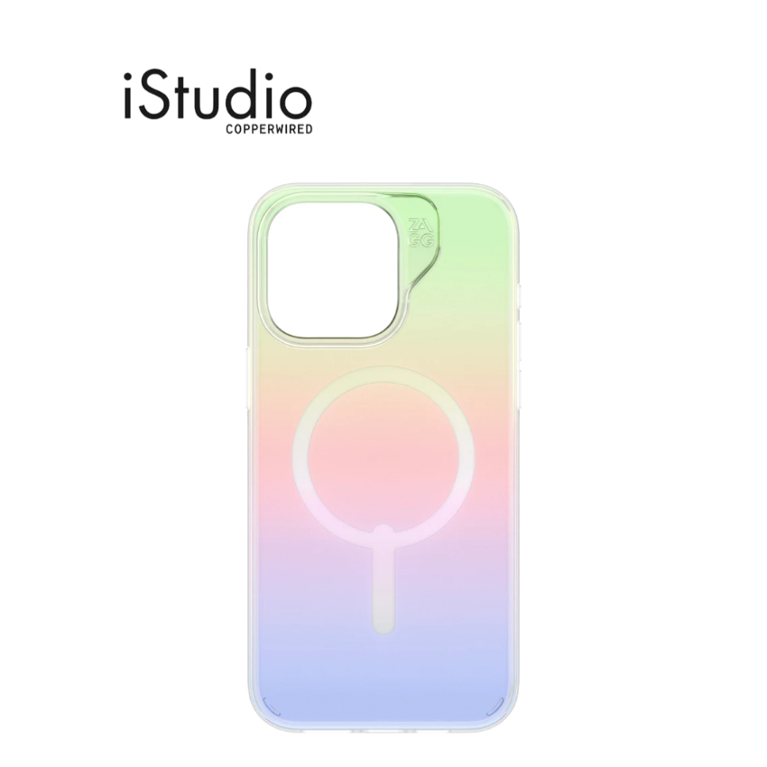 ZAGG เคส Milan Snap สำหรับ iPhone 15 / Pro /Pro Max สี Iridescent I iStudio by copperwired