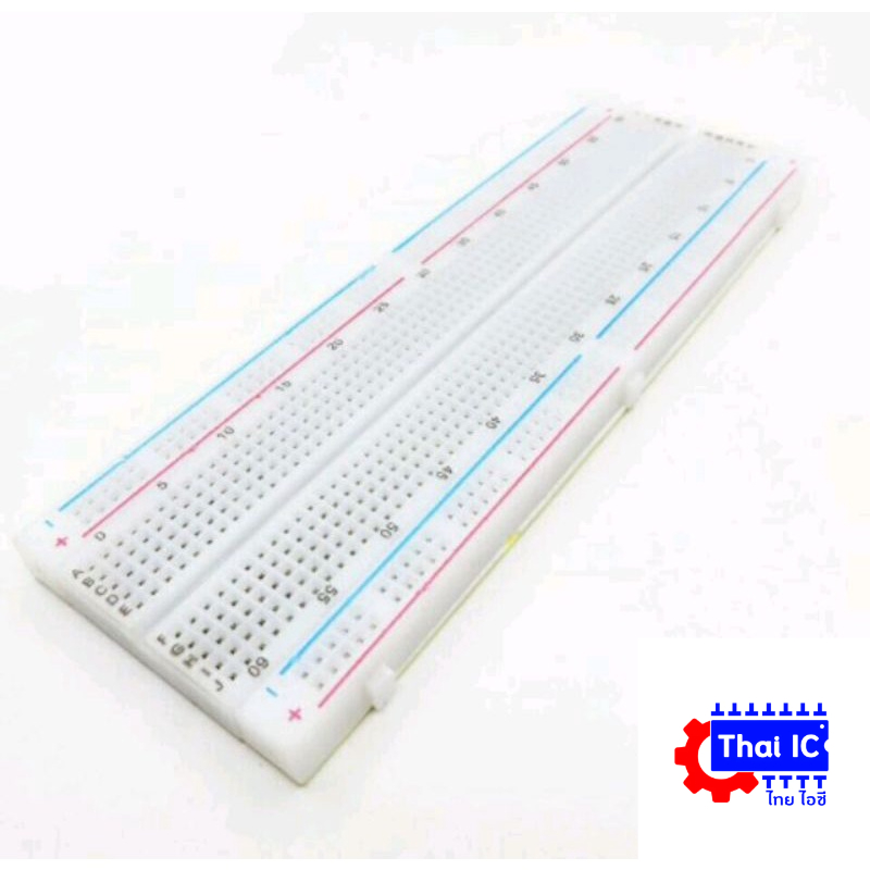 โฟโต้บอร์ด บอร์ดทดลอง Breadboard 830/400/170 รู