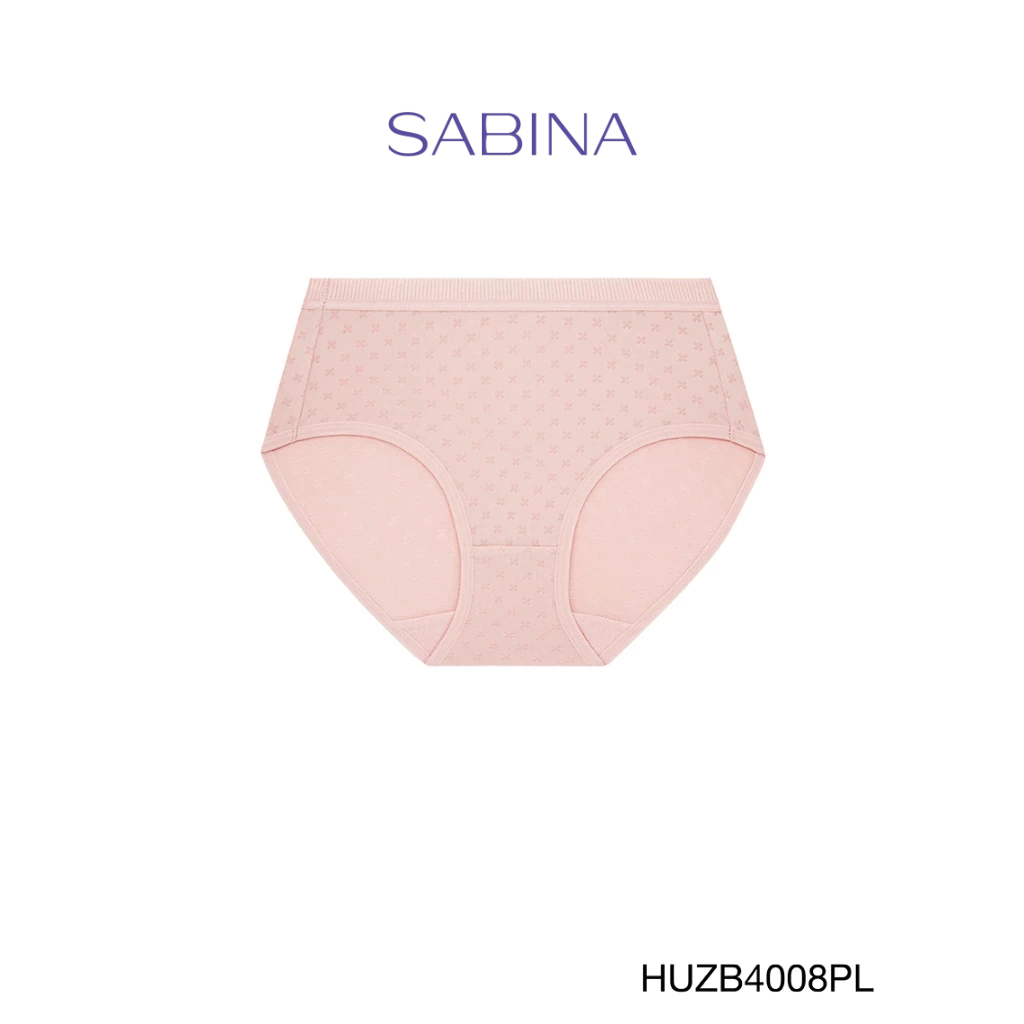 Sabina กางเกงชั้นใน Habpy Panty เบสิค ทรงบิกินี่ รหัส HUZB4008PL สีชมพูอ่อน
