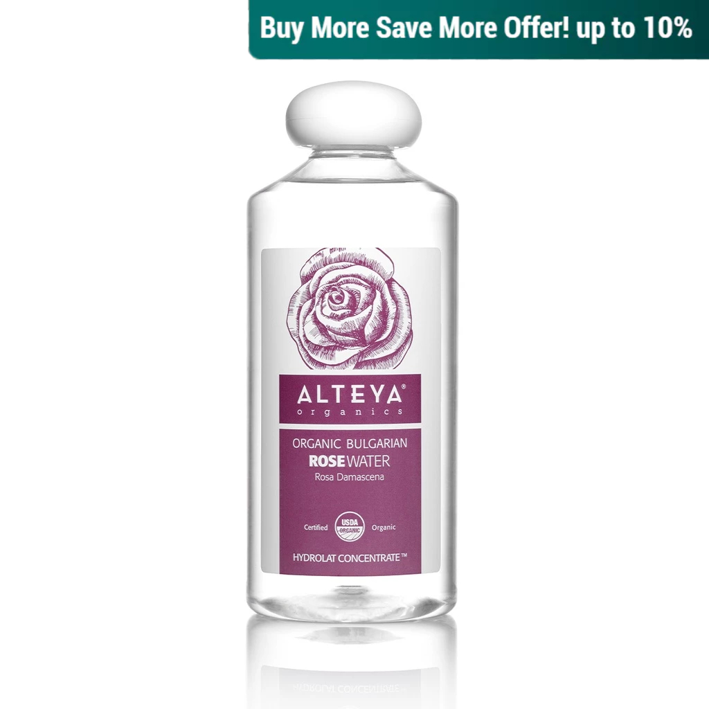 Alteya Organics, Organic Bulgarian Rose Water (Rosa Damascena), 500ml