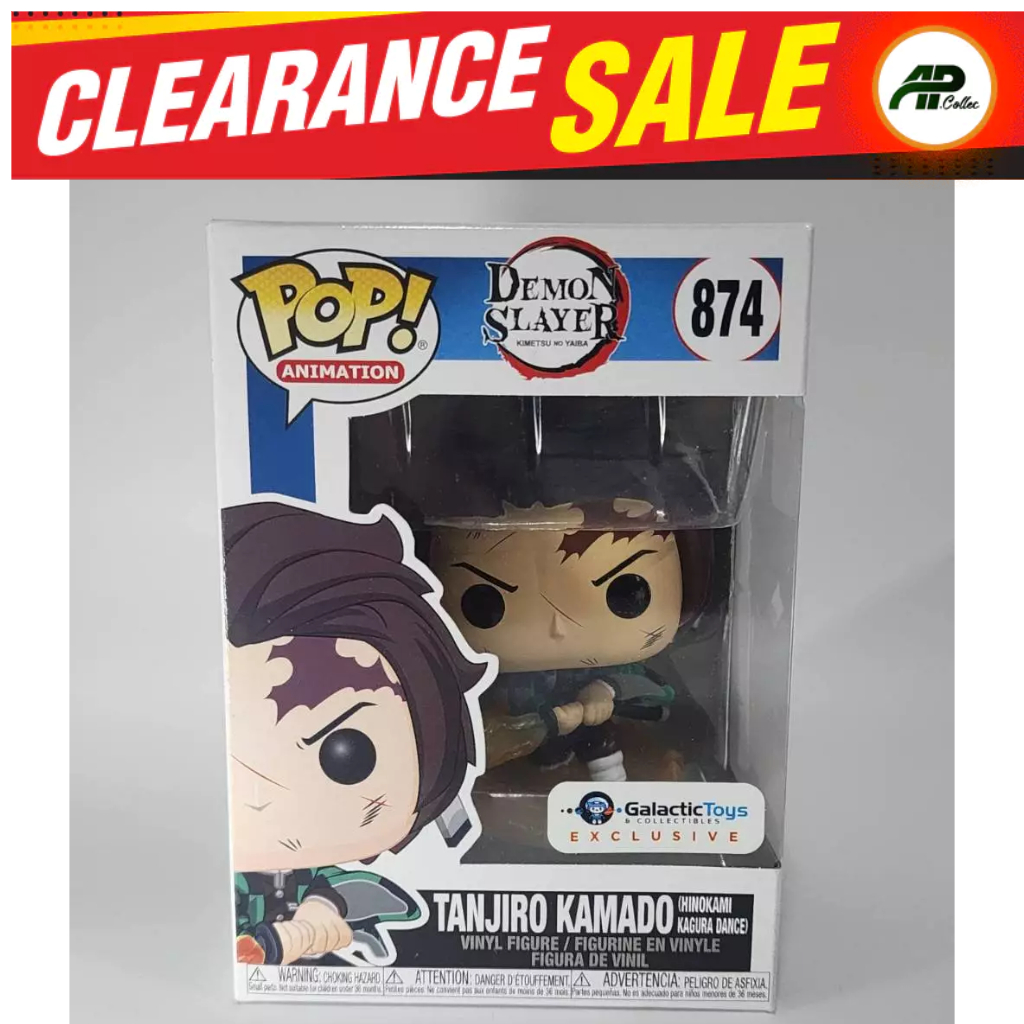 Funko Pop! Demon Slayer - 874 Tanjiro Kamado [Galactic Toys]