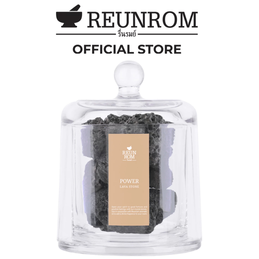 REUNROM คริสตัลสโตน 300G Lava Stone รื่นรมย์ Crystal stone