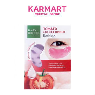 Baby Bright โทเมโทแอนด์กลูต้าไบร์ทอายมาส์ก 2.5g x 1คู่