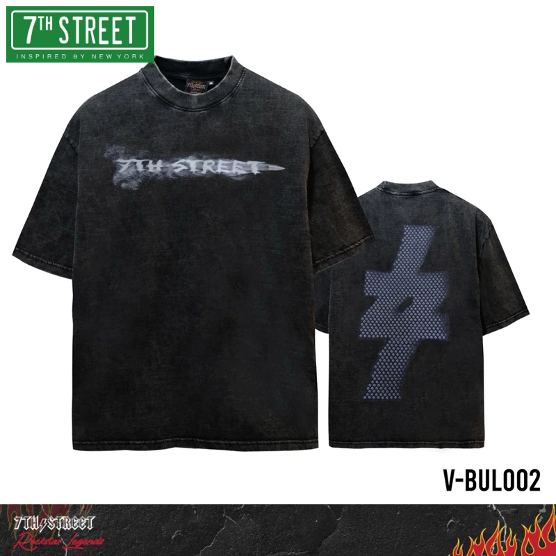 7th Steet (ของแท้) โอเวอร์ไซด์ วินเทจ รุ่น V-BUL002