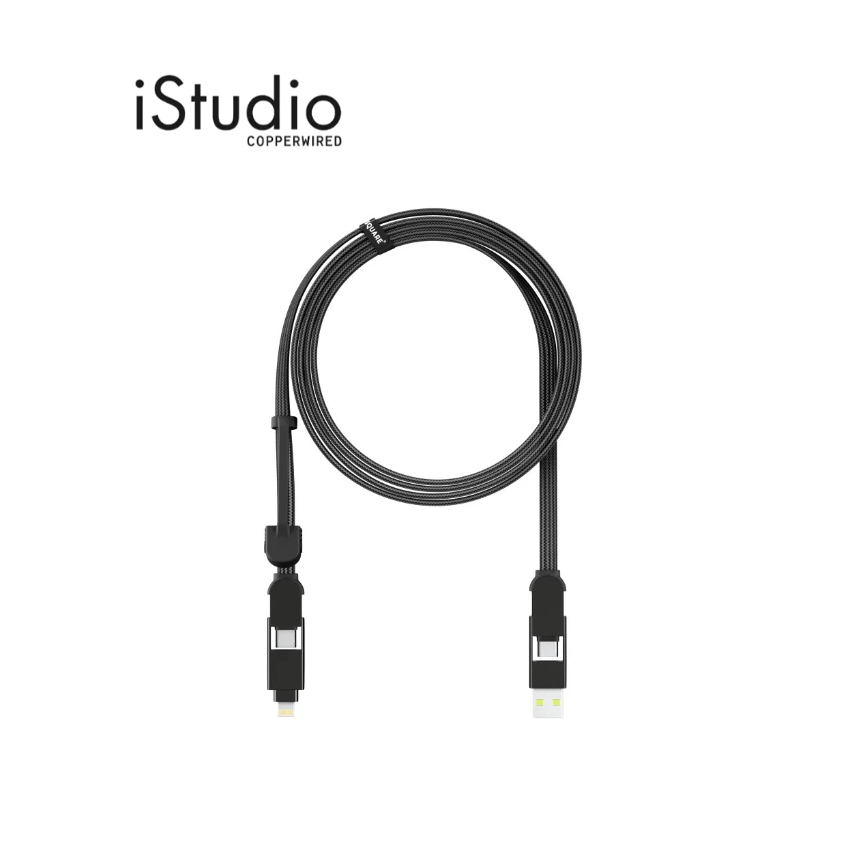 Rolling Square สายชาร์จ InCharge XL | iStudio by copperwired
