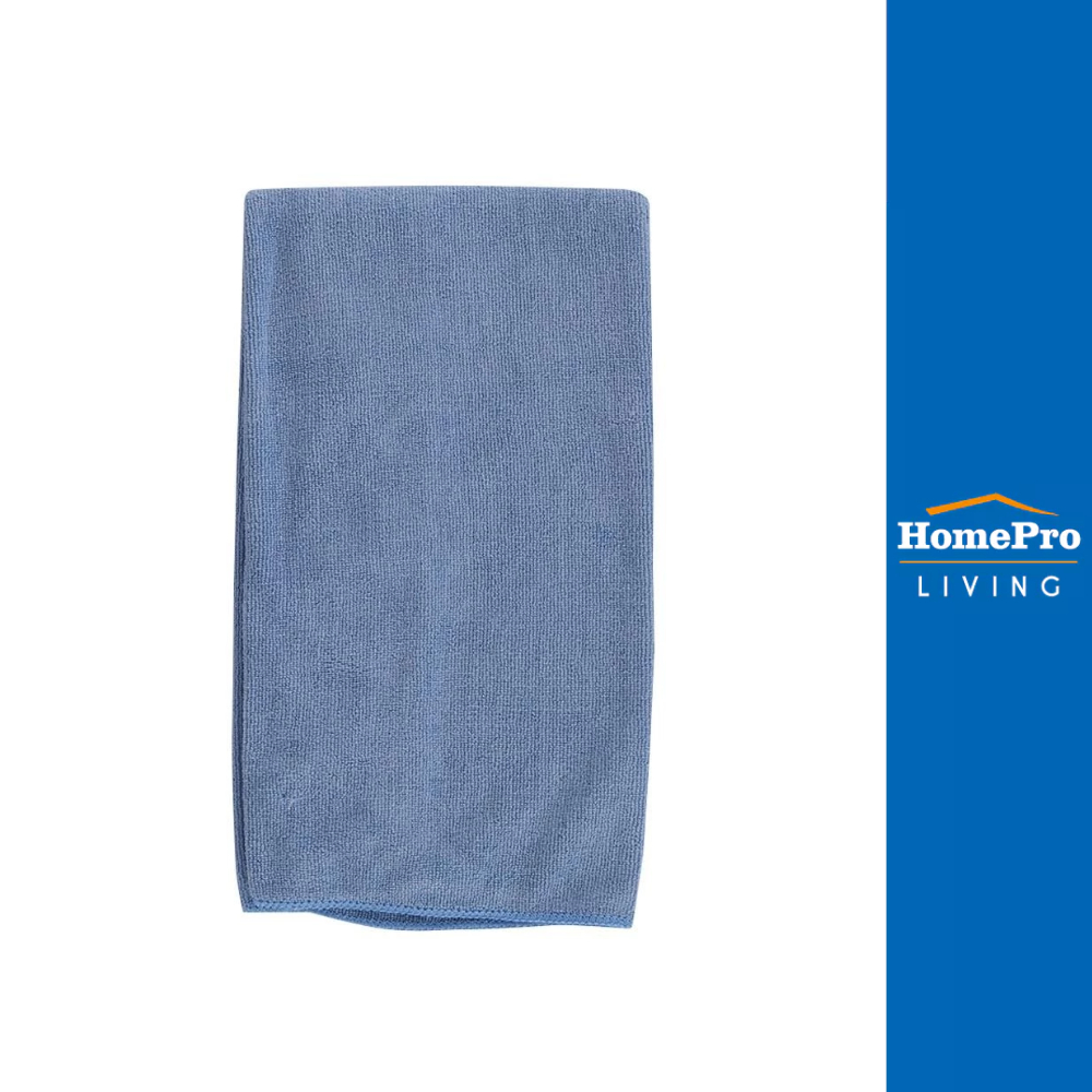 HomePro ผ้าไมโครไฟเบอร์ทำความสะอาดอเนกประสงค์ 40x60cm สีฟ้า แบรนด์ ACCO
