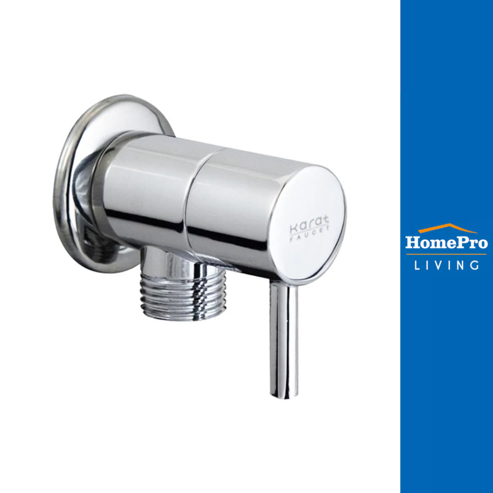 กะรัต ฟอเซท สต๊อปวาล์ว 1ทาง KA-01-472-50 สีโครม