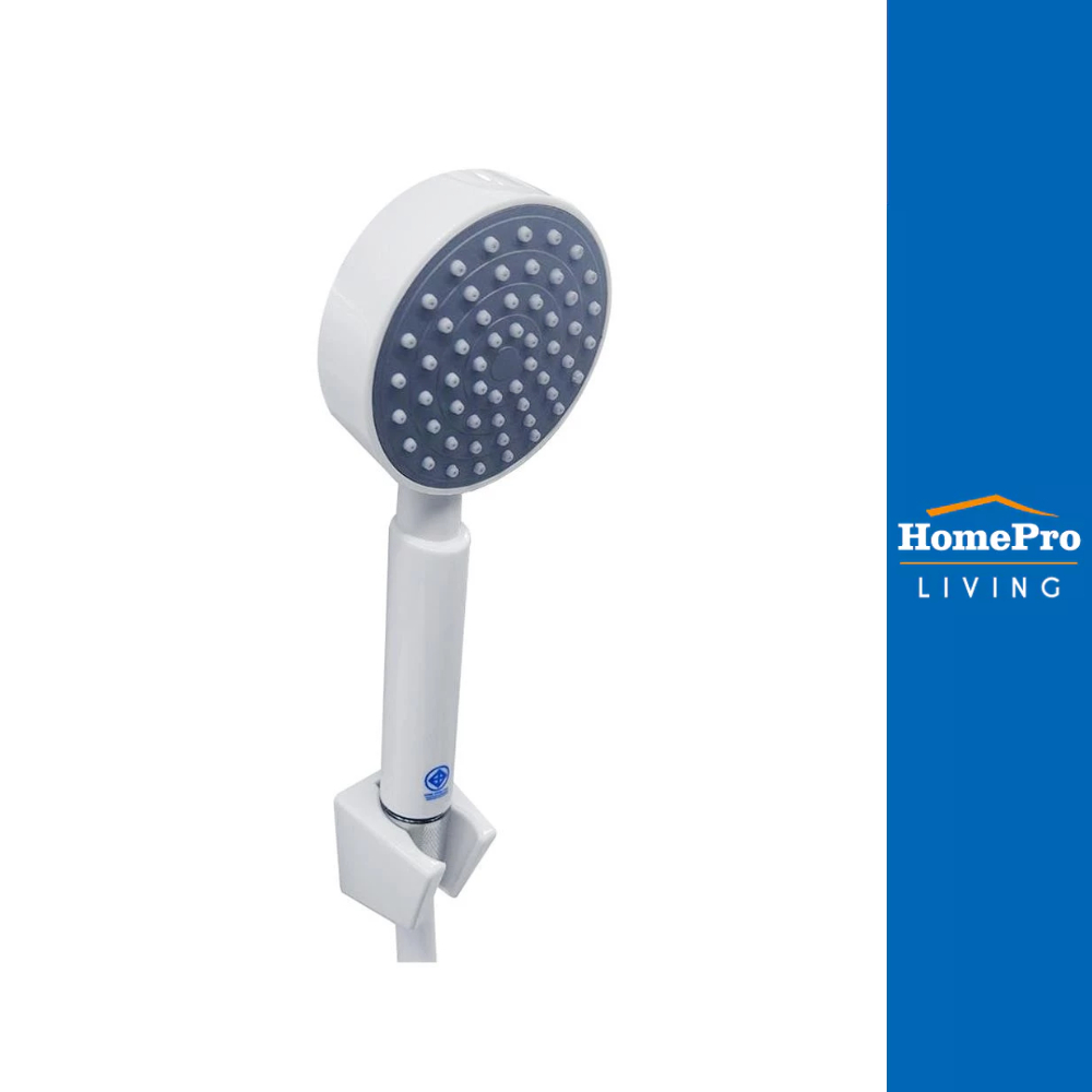 HOEN ชุดฝักบัวสายอ่อน 1 ระดับ รุ่น HOME-30B สีขาว จัดส่งโดย HomePro