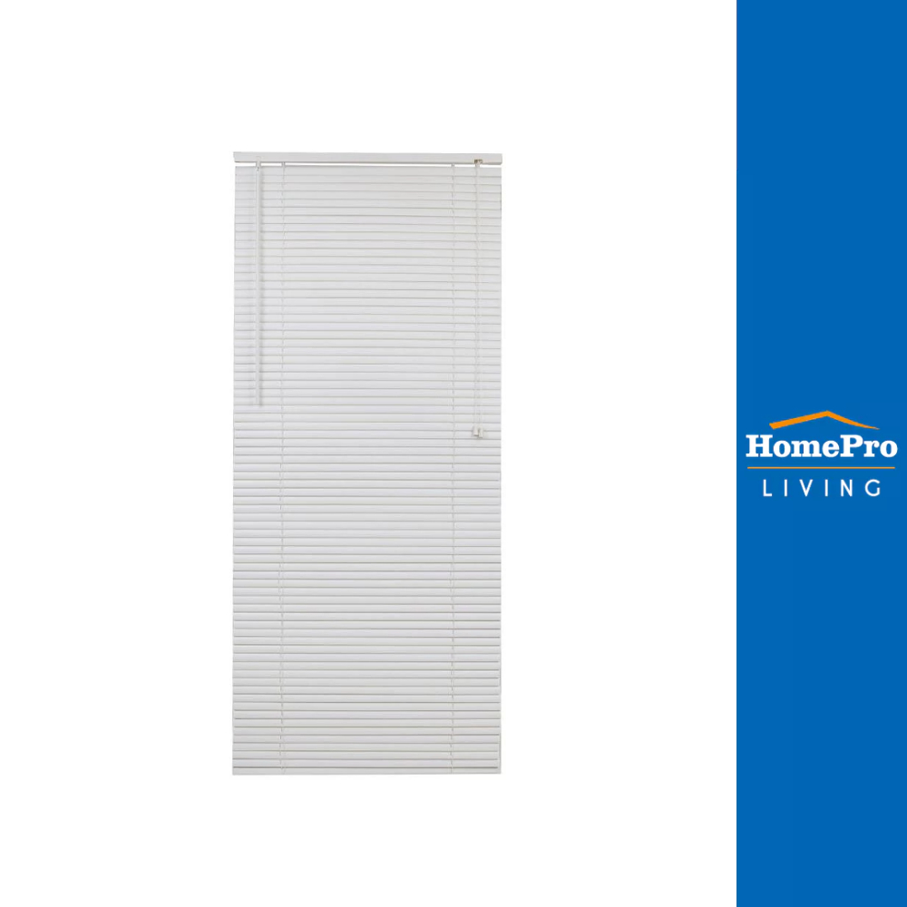 HomePro มู่ลี่ไวนิล VINYL 70X160 ซม. สีขาว แบรนด์ HOME LIVING STYLE