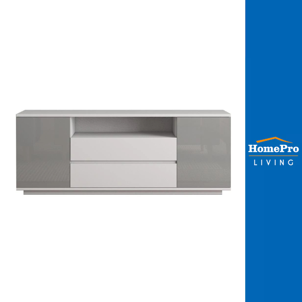 [จัดส่งพร้อมประกอบ] HomePro ตู้วางทีวี FURDINI MEDIS Z1636GH3 160 ซม. สีเทา