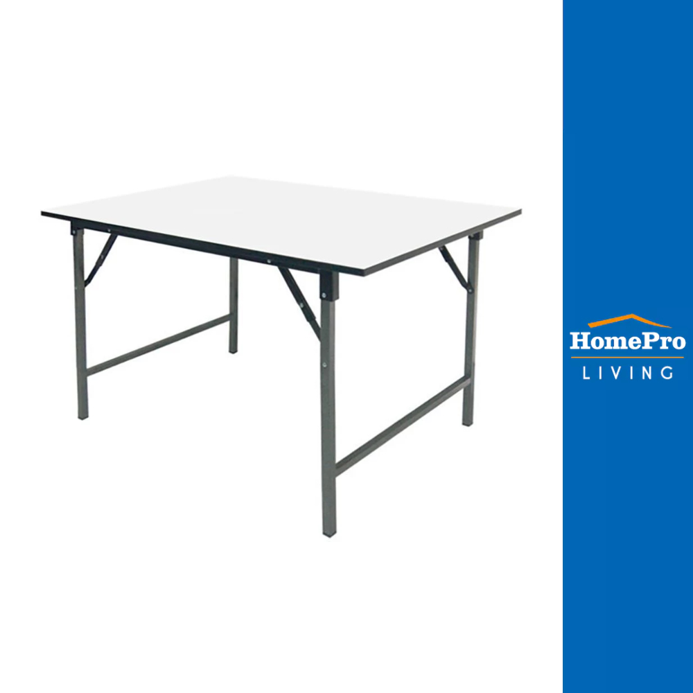 HomePro โต๊ะอเนกประสงค์เหลี่ยม T75120 สีขาว แบรนด์ SURE