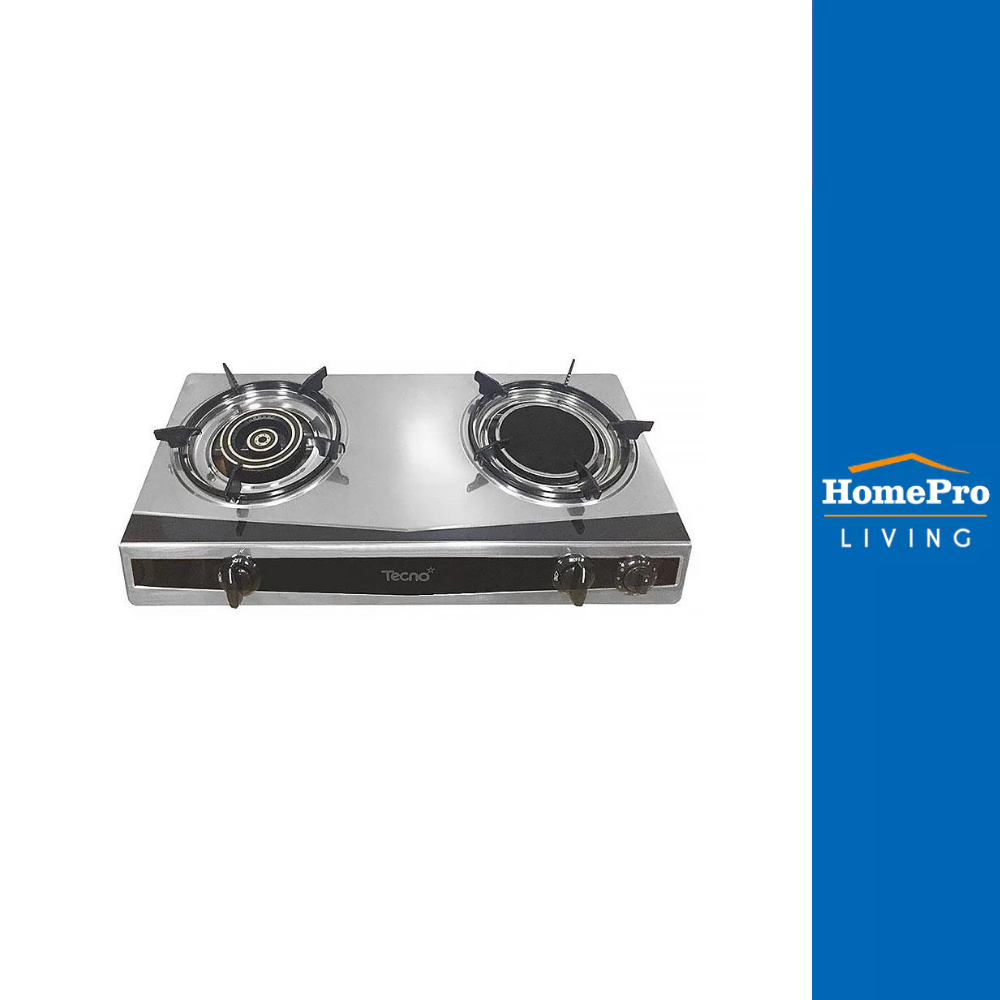 HomePro เตาแก๊สตั้งโต๊ะ 2 หัวแก๊ส  G 05 แบรนด์ TECNOSTAR