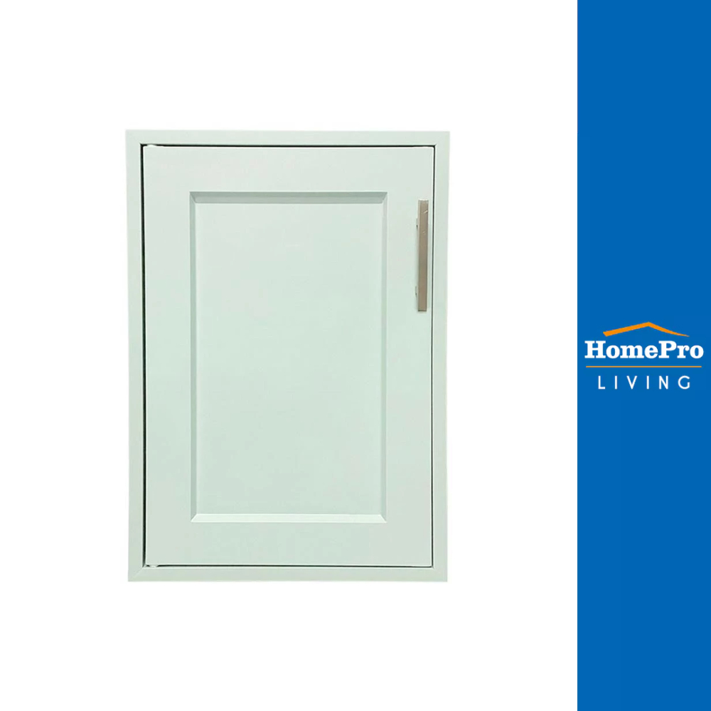 HomePro บานถังแก๊ส ELBE 49.5x75 ซม. สีเขียว แบรนด์ CABIN