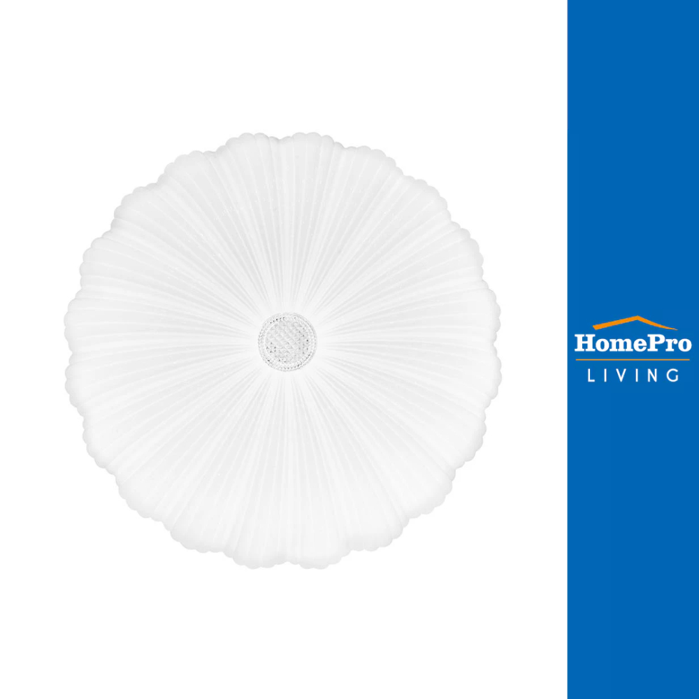 CARINI ไฟเพดาน LED ZY183-1 19 นิ้ว 55 วัตต์ DAYLIGHT/COOL WHITE/WARM WHITE สีขาว จัดส่งโดย HomePro