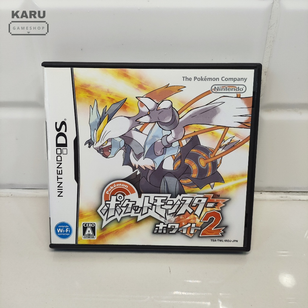 [พร้อมส่ง] มือ 2 แผ่นเกม Nintendo DS : Pokemon White 2 ปกญี่ปุ่น