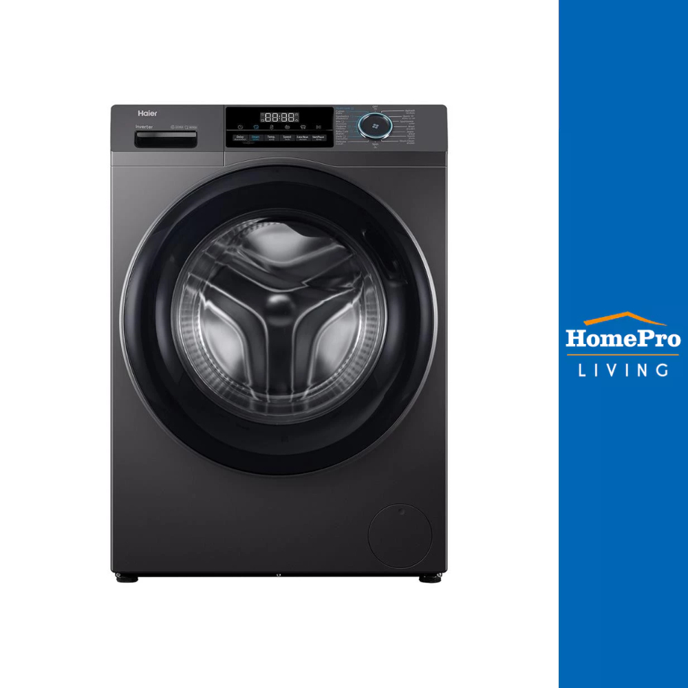 [จัดส่งพร้อมติดตั้ง] HAIER เครื่องซักผ้าฝาหน้า HW95-BP14929AS6 9.5 กก. 1400RPM อินเวอร์เตอร์