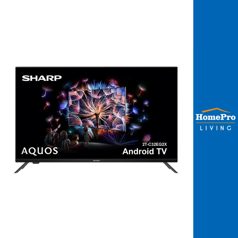 [จัดส่งพร้อมติดตั้ง*] SHARP แอลอีดี ทีวี 32 นิ้ว (Full HD, Android TV) รุ่น 2T-C32EG2X