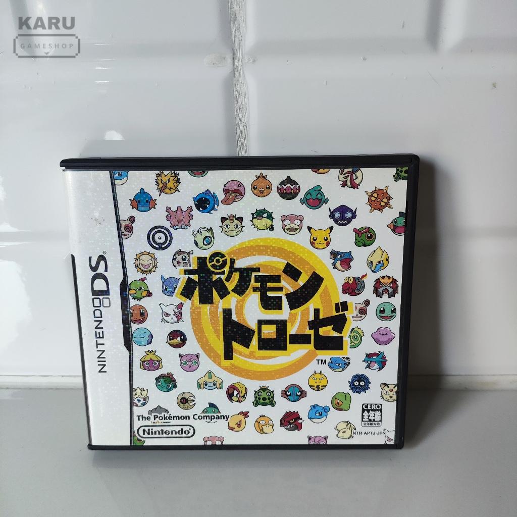 [พร้อมส่ง] มือ 2 แผ่นเกม Nintendo DS : Pokemon Trozei ปกญี่ปุ่น