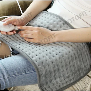 【COD】แผ่นให้ความร้อนไฟฟ้า 80x40ซม ปรับอุณหภูมิได้ อัตโนมัติปิด เนื้อนุ่มพิเศษ ผ่อนคลายกล้ามเนื้อ-ตะคริว (100x50ซม)