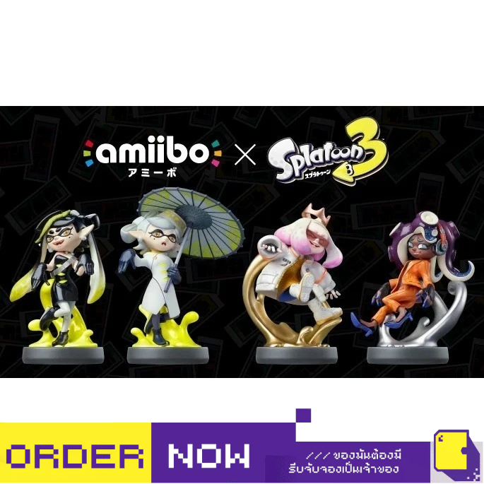 [+..••] พร้อมส่ง | AMIIBO SPLATOON SERIES FIGURE (เกม Nintendo Amiibo™ 🎮)