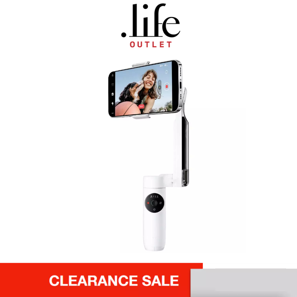 Insta360 Gimbal Flow Standalone - White By Dotlife Copperwired