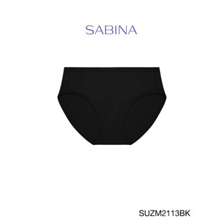 Sabina กางเกงชั้นใน เบสิค ทรงบิกินี่ รหัส SUZM2113BK สีดำ