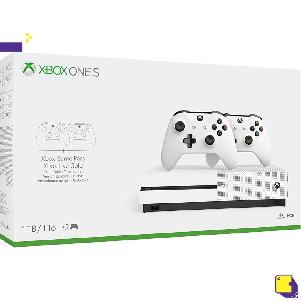 [+..••] XBO XBOX ONE S TWO-CONTROLLER BUNDLE (1TB CONSOLE) (เกม XBOX One🎮)