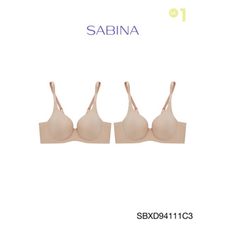 Sabina เสื้อชั้นใน (Set 2 ชิ้น) มีโครง รุ่น Perfect Bra รหัส SBXD94111C3 สีเนื้อเข้ม