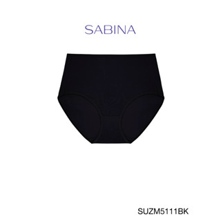 Sabina กางเกงชั้นใน Panty Zone เบสิค ทรงเต็มตัว รหัส SUZM5111BK สีดำ