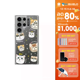 [S23ultra][S22ultra] HI-SHIELD Stylish เคสใสกันกระแทก Samsung S22ultra รุ่น Cat5