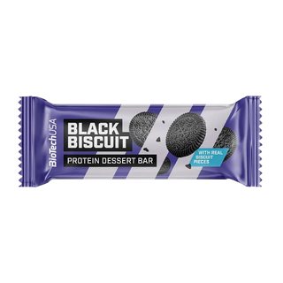 BioTechUSA Protein Dessert Bar 50g-Black Biscuit โปรตีนขนม บาร์-รสแบล็ค บิสกิส (ขนมให้โปรตีนสูง)