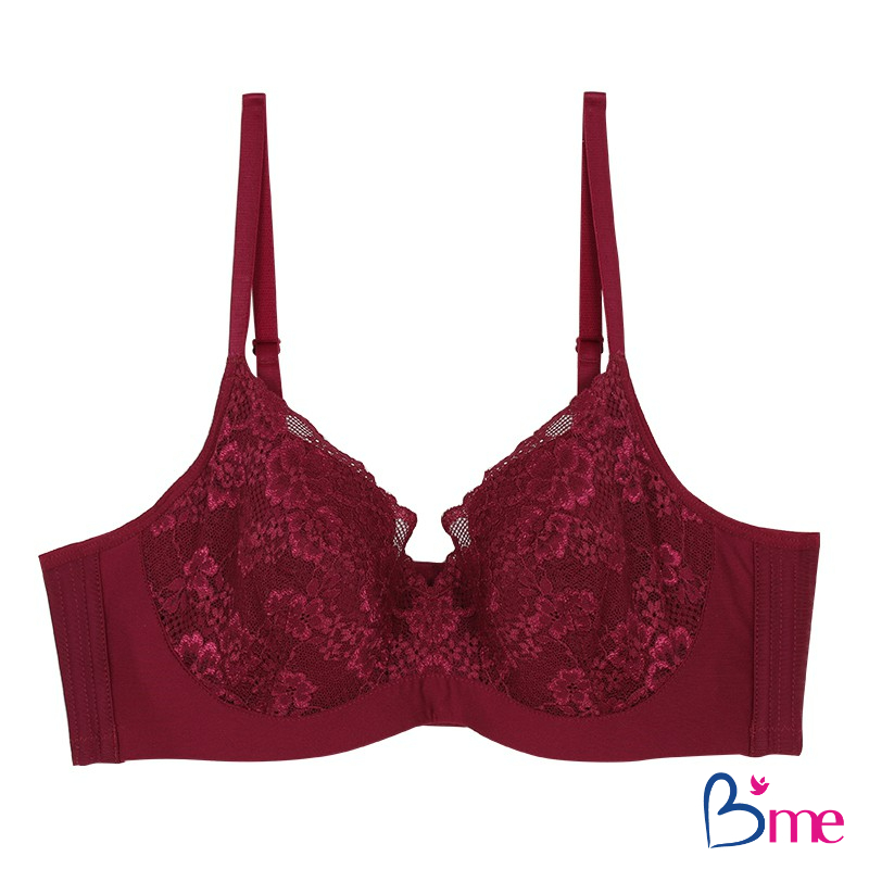B'me เสื้อชั้นใน WOWWY BRA รุ่น ME1F48 สีน้ำเงิน สีแดง