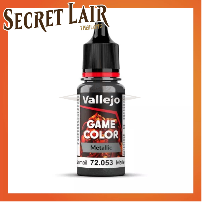 SECRET LAIR Vallejo Matalic - สีอะคริลิคสูตรน้ำ กลุ่มสี โลหะ ความละเอียดสูง ขนาด 18 ml