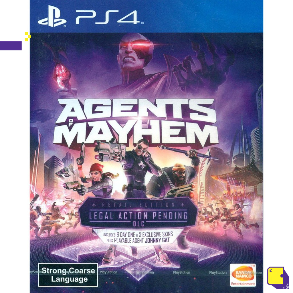 [+..••] พร้อมส่ง | PS4 AGENTS OF MAYHEM (เกม PlayStation™ 🎮)