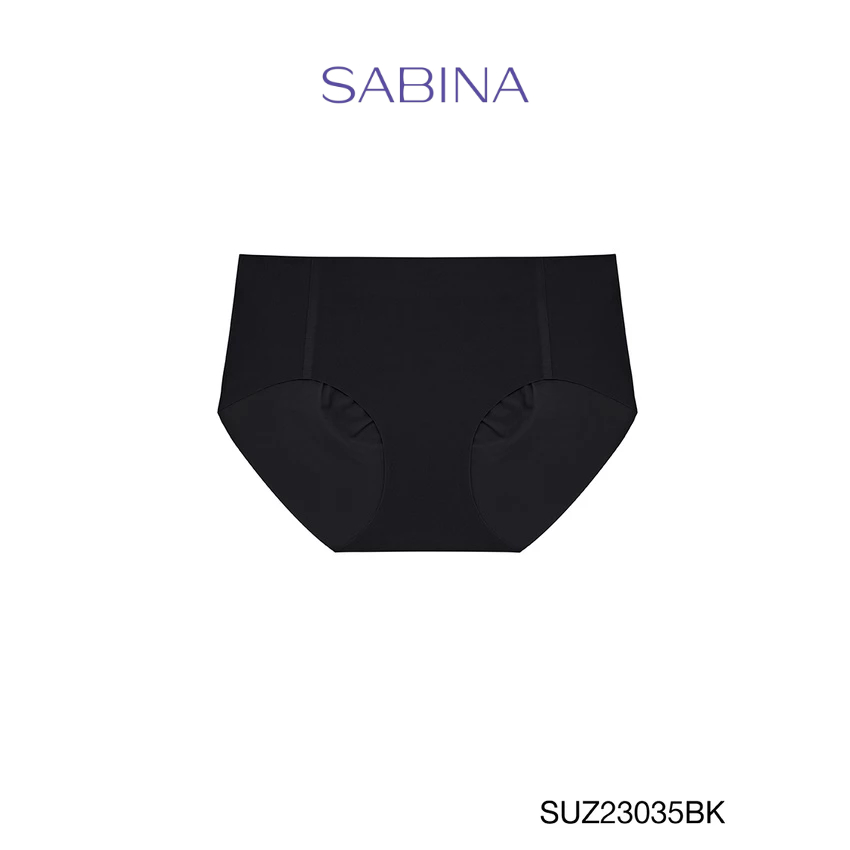 Sabina กางเกงชั้นใน Seamless Fit รุ่น Panty Zone รหัส SUZ23035BK สีดำ