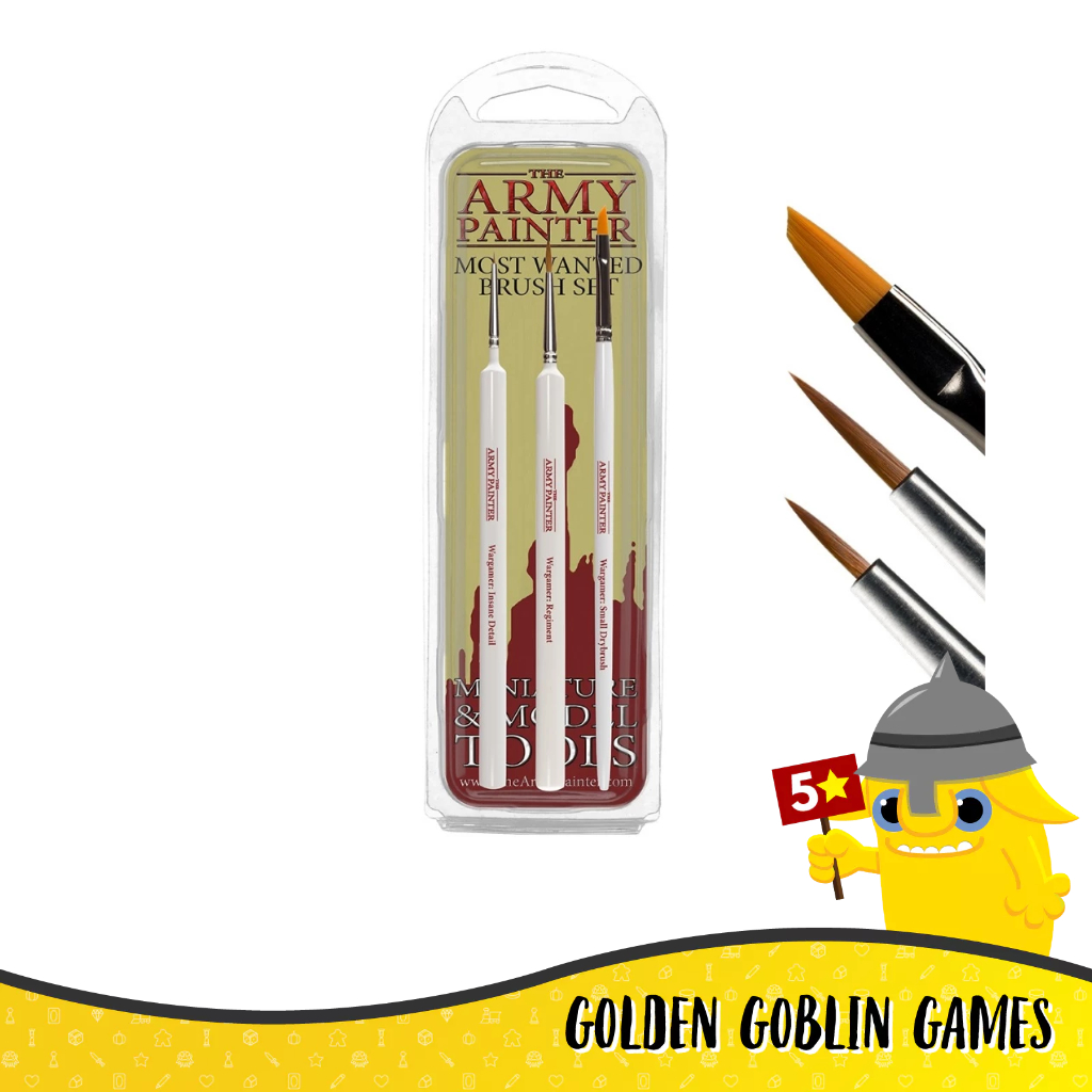 The Army Painter: Most Wanted Brush Set