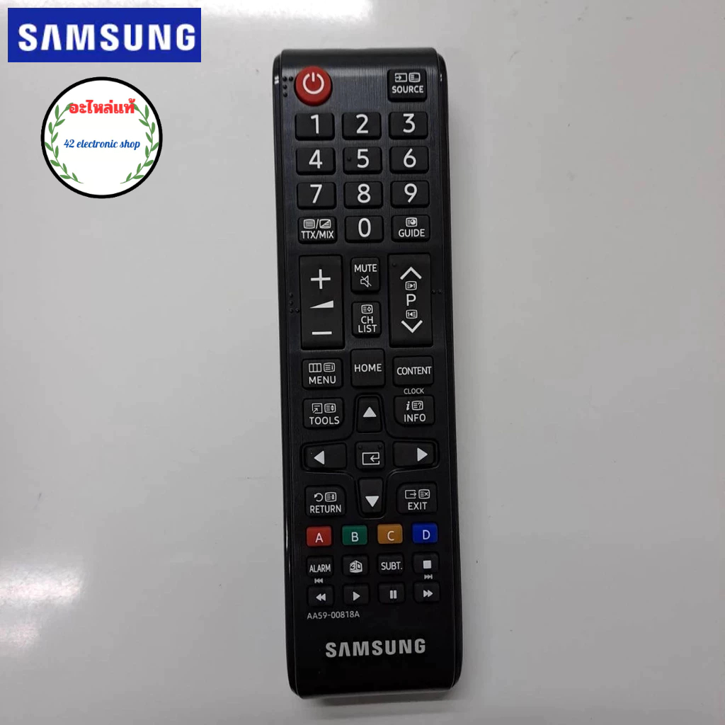 รีโมททีวีซัมซุงของแท้จากบริษัท Part AA59-00818A REMOCON-TV;2012 HOTEL TV,SAMSUNG