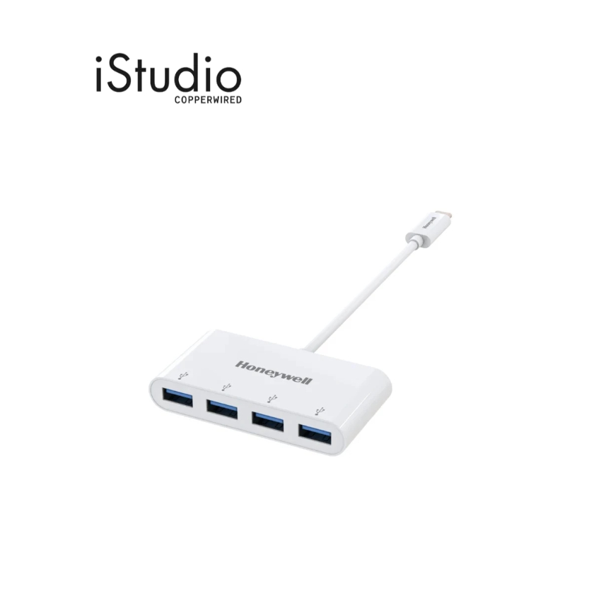 HONEYWELL อุปกรณ์ฮับเชื่อมต่อ Honeywell Momentum Type C to 4 Port USB 3.0 HUB I iStudio by copperwir